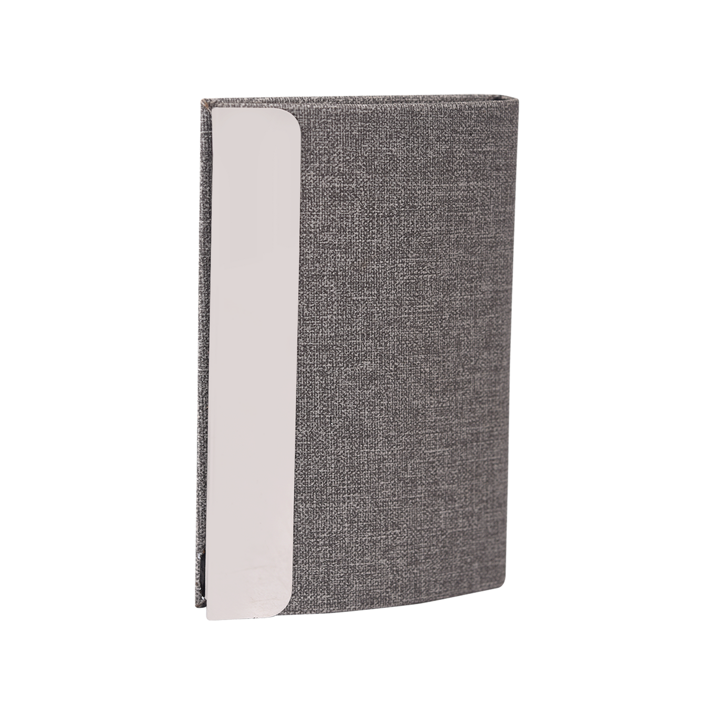 4 in 1 Personalized Grey Power Bank Notebook Diary, Pen, Keychain, and Card Holder Combo - For Employee Joining Kit, Client, Dealer Gifting, Corporate Gifting or Return Gift HK2564