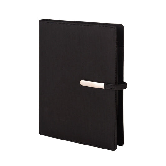Black 4 in 1 Power Bank Notebook Diary Combo Gift Set - For Employee Joining Kit, Client, Dealer Gifting, Corporate Gifting or Return Gift HK2565