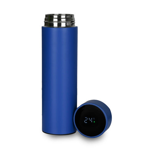Blue 3in1 Combo Gift Set Notebook Diary, Round Pen, and Bottle - For Employee Joining Kit, Corporate, Client or Dealer Gifting JKSR183