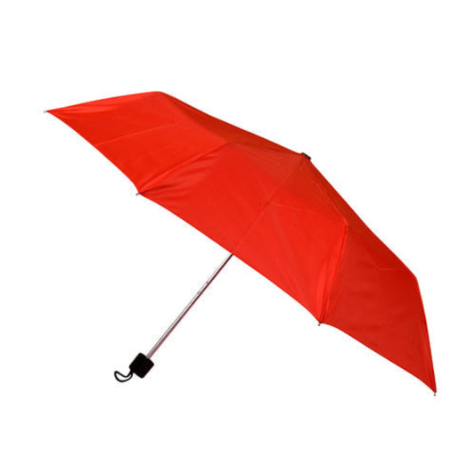 Red color 3 in 1 gift set for clients featuring a stylish umbrella ideal for corporate giveaways