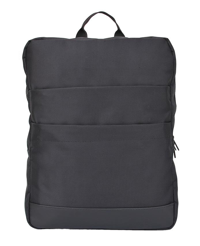 Multi Pocket Black Backpack - For Employees, Travelers, Corporate, Client or Dealer Gifting, Events Promotional Freebies BGS06