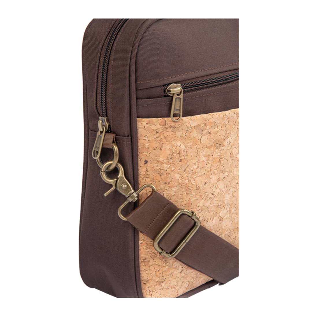 Personalized Dual Tone Eco-Friendly Sling Bag - For Employees, Travelers, Corporate, Client or Dealer Gifting, Events Promotional Freebies BGS17 - The Gifting Marketplace