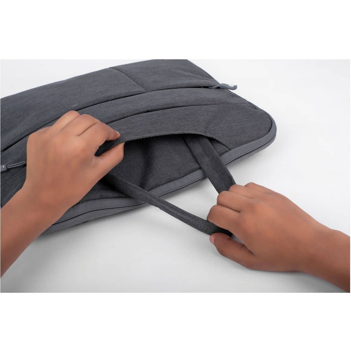 Dark Gray Laptop Sleeve - For Employees, Travelers, Corporate, Client or Dealer Gifting, Events Promotional Freebies BGS29 - The Gifting Marketplace