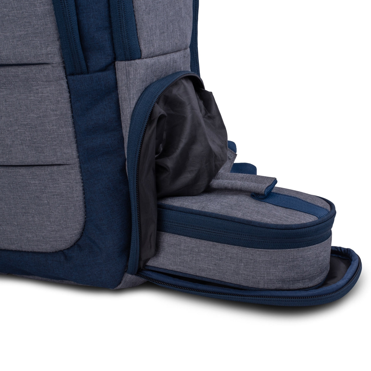 Multipurpose Spacious Executive Backpack with Lunch Box and Rain Cover - For Employees, Travelers, Corporate, Client or Dealer Gifting, Events Promotional Freebies BGS35