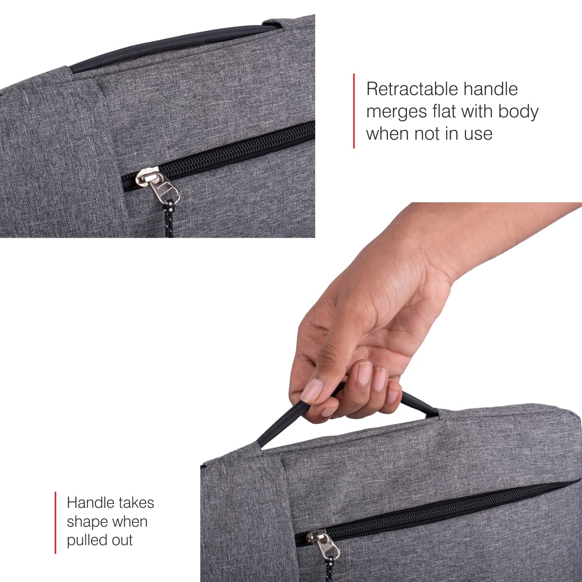 Gray Laptop Sleeve - For Employees, Travelers, Corporate, Client or Dealer Gifting, Events Promotional Freebies BGS36
