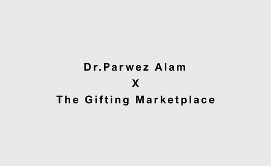 Personalized Double-Sided Printed Rotating Steel Finish Metal Keychain for Dr. Parwez Alam