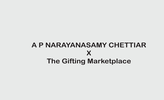 Customized 58mm Pin Badges for A P NARAYANASAMY CHETTIAR