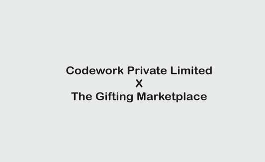 Personalized White Plastic Ball Pen for Codework Private Limited
