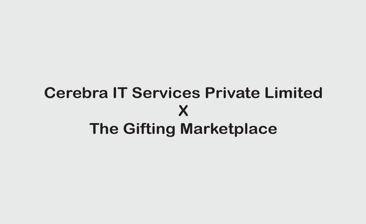Customized Black 6-in-1 Combo Gift Set for Cerebra IT Services Private Limited