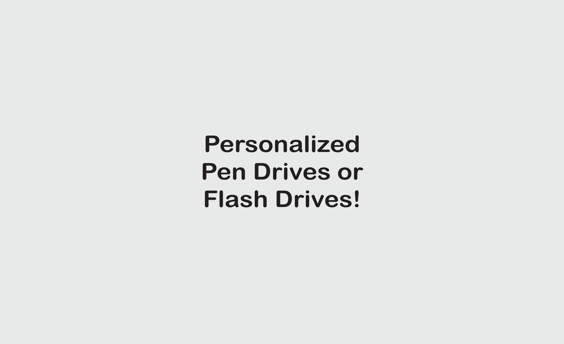 The Art of Personalized Pen Drives from The Gifting Marketplace