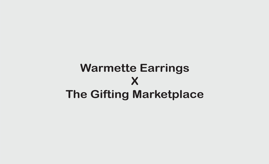 Customized Non-Tearable One-Side Printed Business Cards for Warmette Earrings