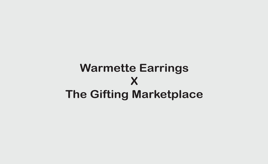 Customized Non-Tearable One-Side Printed Business Cards for Warmette Earrings