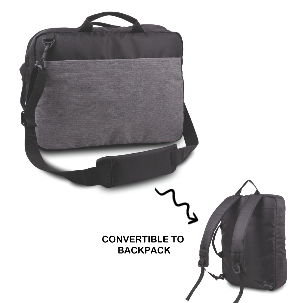 Buy GRIPP Grain Compact Nylon Laptop Sling Bag for 13.3 & 14 Inch Laptop  (Water Repellent, Black) Online Croma