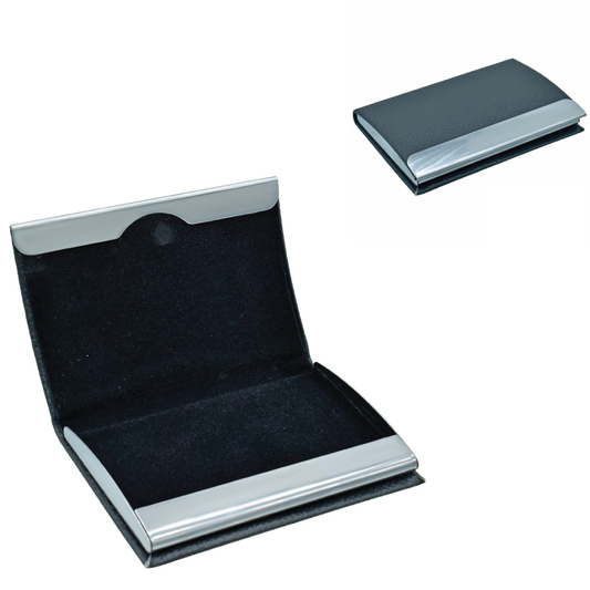 Black Magnetic Business Visiting Card Holder - For Corporate Gifting, Event Gifting, Freebies, Promotions JA 21