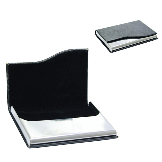 Black Magnetic Business Visiting Card Holder - For Corporate Gifting, Event Gifting, Freebies, Promotions JA MCH29