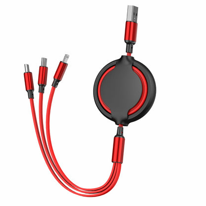 Personalized Retractable 3in1 Yo Yo Charging Cable - For Corporate Gifting, Return Gift, Event Gifting, Promotional Item, Exhibition Gifting - LO-GC24