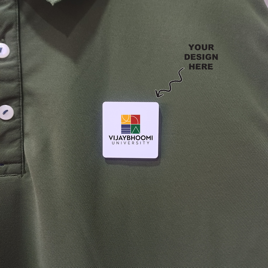 Personalized Square 44mm Magnetic Badges for Promotions, Events, Freebies, Corporate Gifting, Staff & Exhibitions