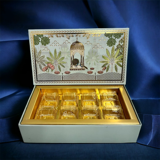 Chocolate 8 Pieces Gift Box - For Chocolate Packing, Diwali Gift Packaging, Diwali Gifting, Corporate Gifting, Event Chocolate Gifting, New Year Gift, Christmas Gift, Return Gift