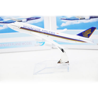 Aircraft Model Small Singapore Airlines - For Office Use, Personal Use, or Corporate Gifting-JA