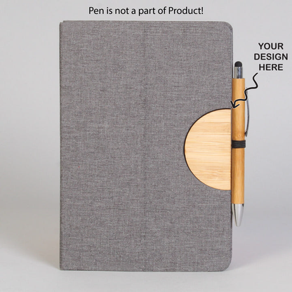 Personalized Engraved A5 Size Corporate Notebook Diary - For Office Use, Personal Use, or Corporate Gifting BG126