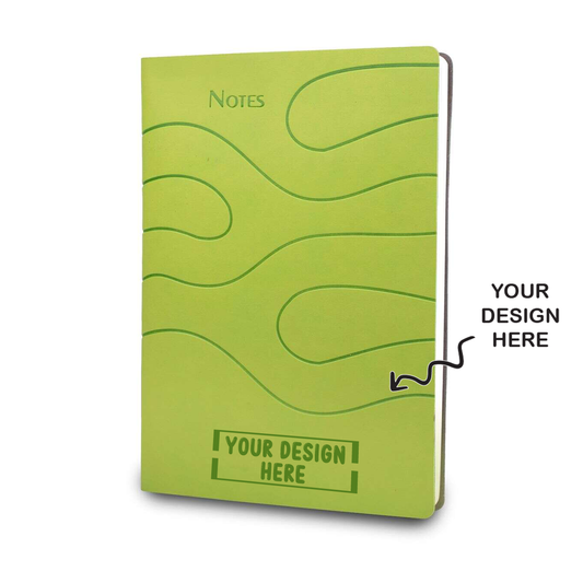 Personalized A5 Size Corporate Notebook Diary - For Office Use, Personal Use, or Corporate Gifting BG127