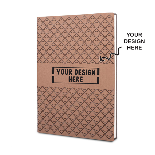 Personalized A5 Size Corporate Notebook Diary - For Office Use, Personal Use, or Corporate Gifting BG129