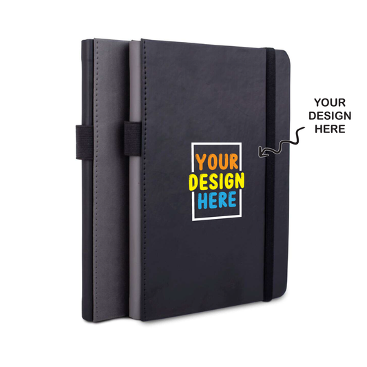 Personalized Dual Tone A5 Size Corporate Notebook Diary - For Office Use, Personal Use, or Corporate Gifting BG130