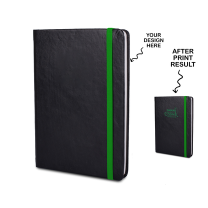 Personalized Color Engraved A5 Size Corporate Notebook Diary - For Office Use, Personal Use, or Corporate Gifting BGB122