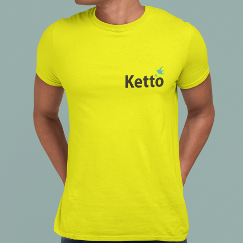 Personalized Yellow Round Neck Promotional T-Shirt for Corporate Gifting, Office Sports, Events, Festivals RBE
