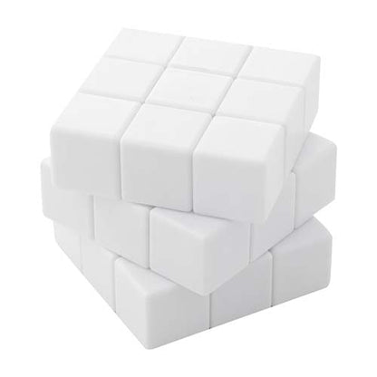 Personalized Plain White Logo All Sides Printed Rubik's Cube - For Client, Dealer, or Corporate Gifting, Events Promotional Freebie BGP10.A