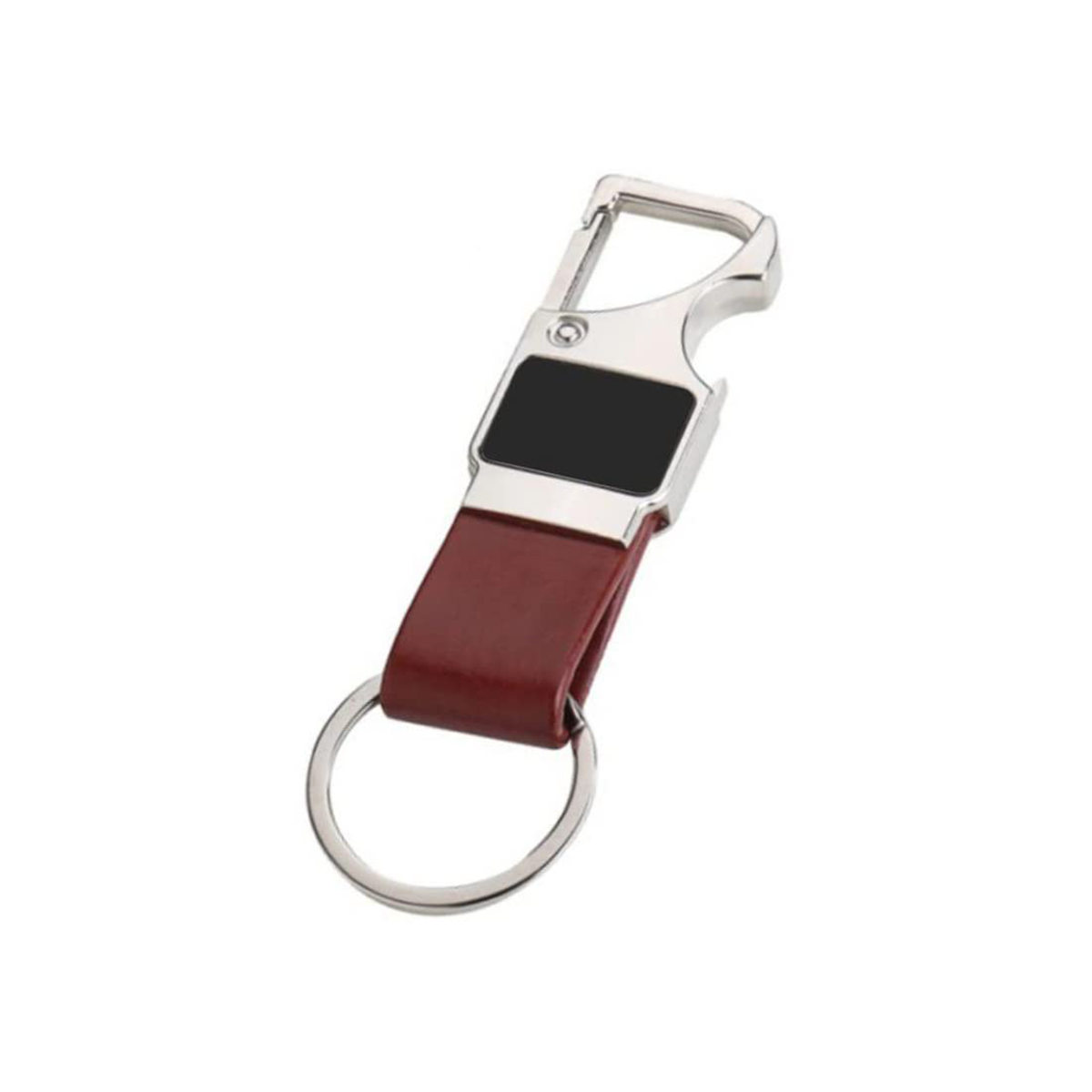 Personalized Engraved Brown Metal Keychain - For Employee, Client, Dealer, or Corporate Gifting, Events Promotional Freebie JKKC6