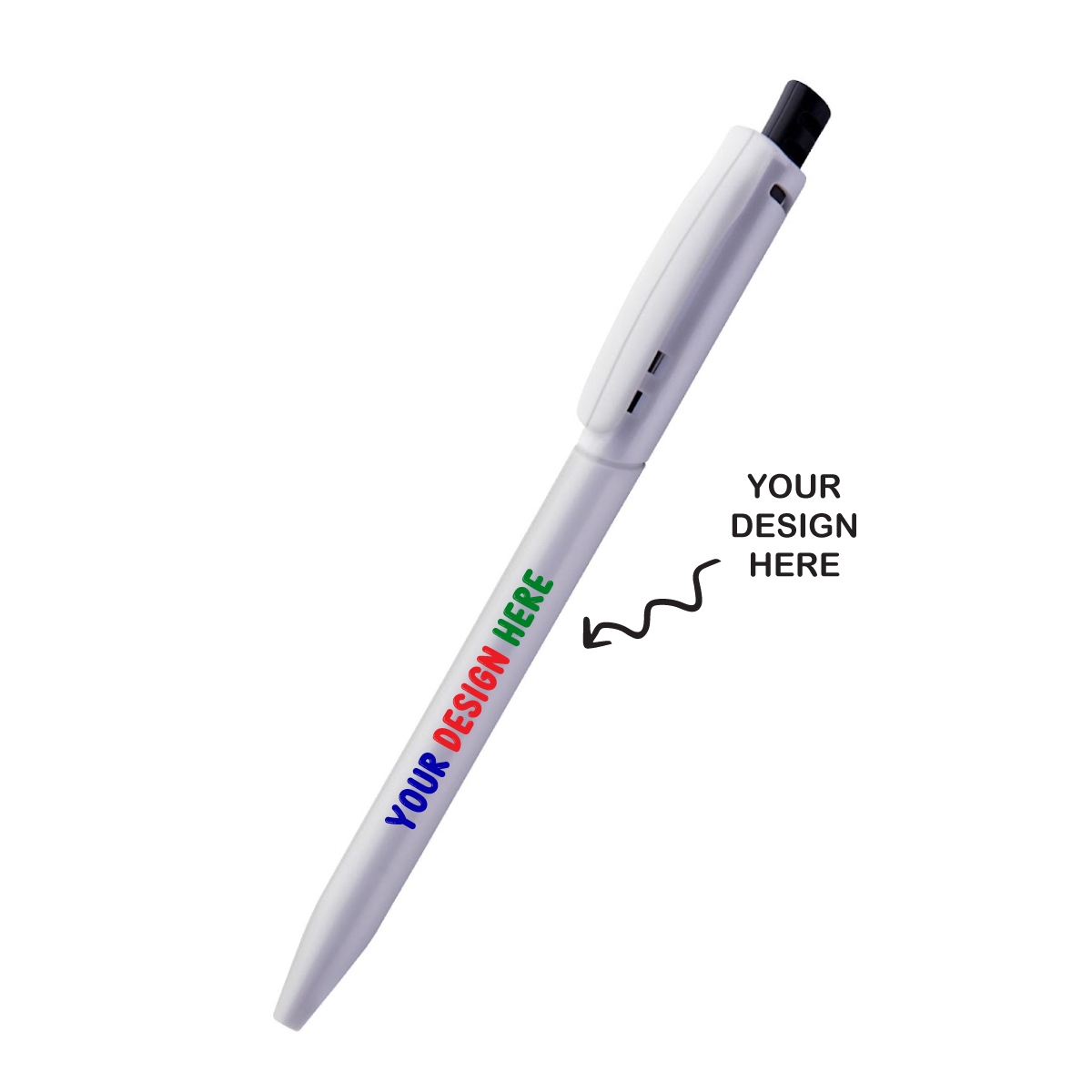 Personalized Plastic Ball Pen - For Corporate Gifting, Event or Exhibition Freebies, Promotional Item, Office Stationery JKP1