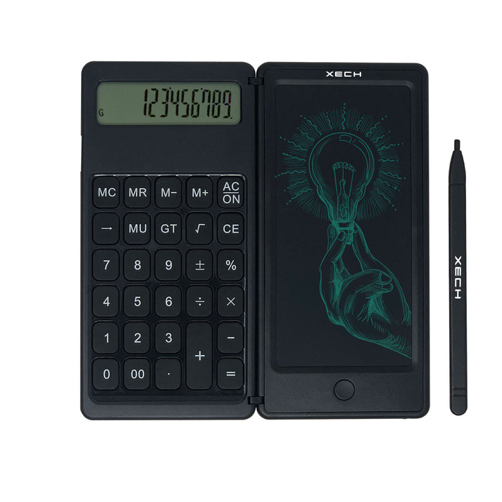 Personalized LCD E-Writer cum Calculator - For Office Use, Personal Use, Corporate Gifting, Return Gift, Event Gifting, Promotional Freebies XT11