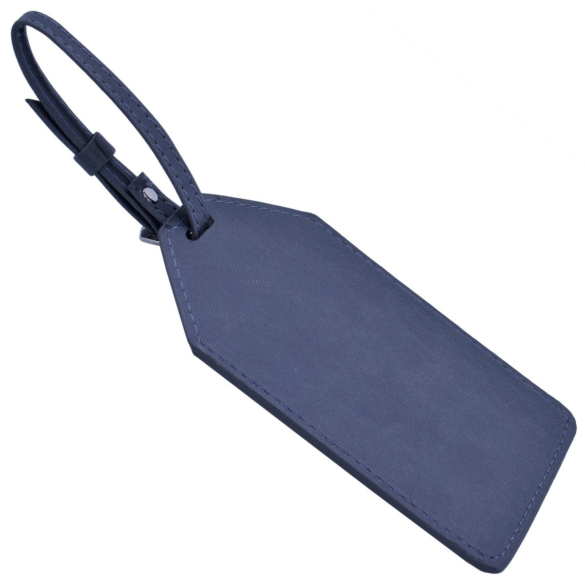 Grey Leather Luggage Tag - Gifts for Travelers, Travel Companies Gift Item, Personal or Corporate Gifting JALT02RGY