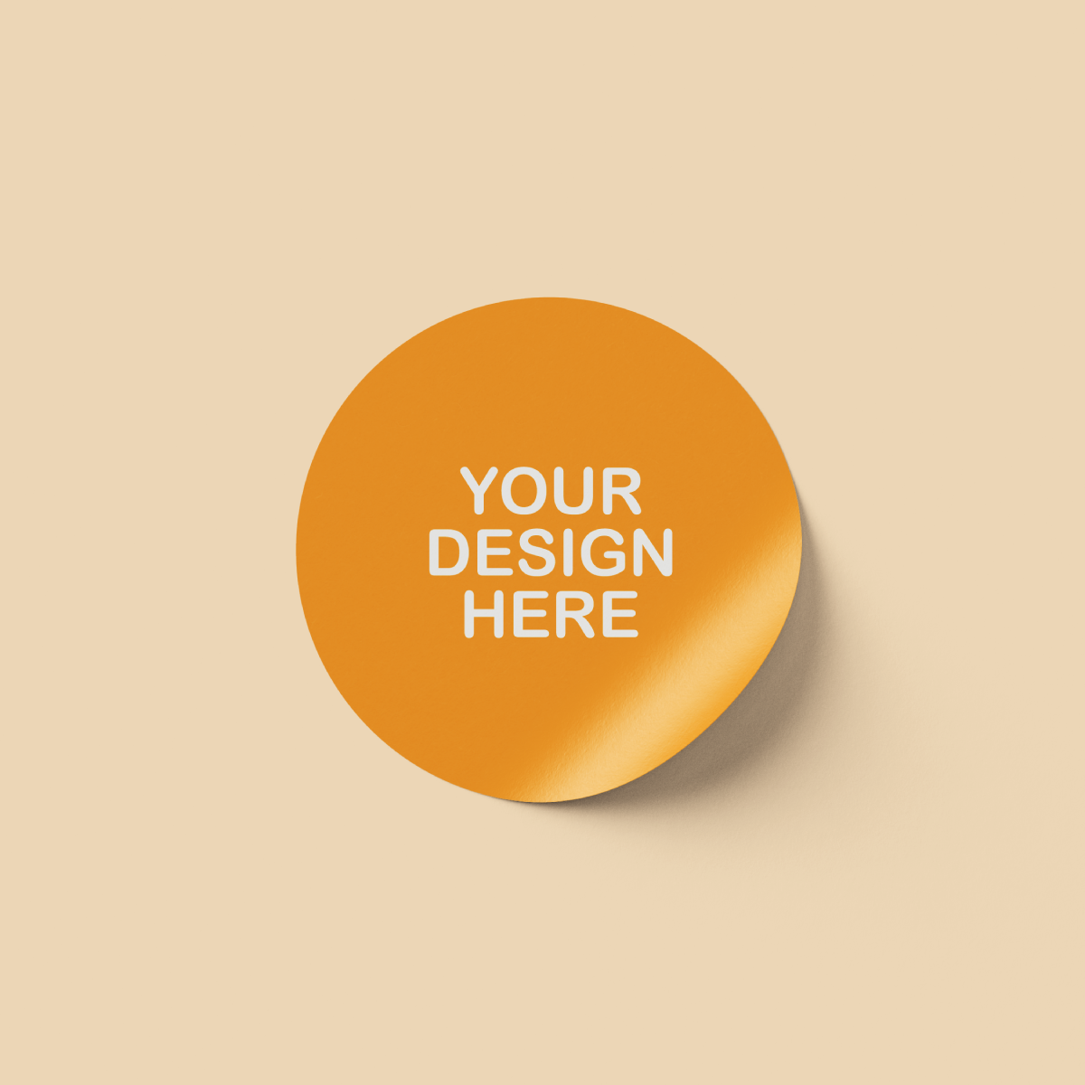 Customized Round Stickers for Branding, Packaging, and Event Promotions SL02