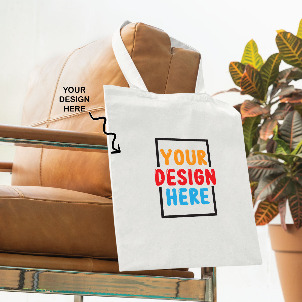 Personalized Promotional Tote Bag - For Corporate Gifting, Event or Exhibition Freebies, Promotions JKCT01/02