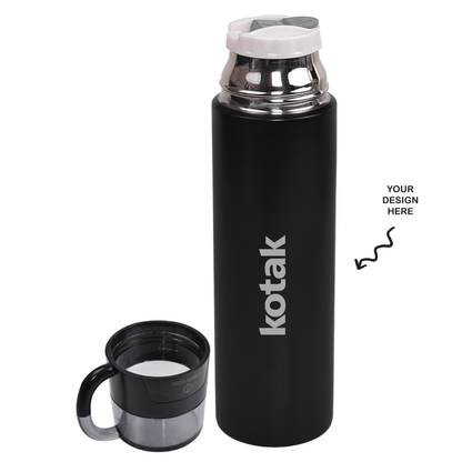 Personalized Engraved Hot and Cold Sports Bottle Cloud - For Return Gift, Corporate Gifting, Office or Personal Use LO-DB55GS