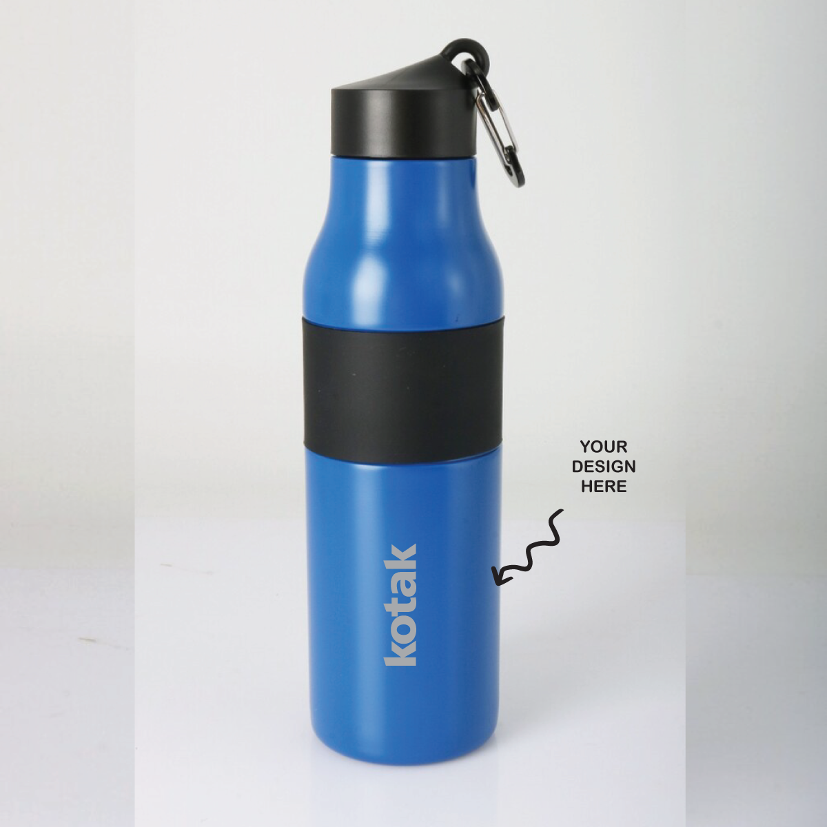 Personalized Engraved Hot and Cold Sports Bottle ORION - For Return Gift, Corporate Gifting, Office or Personal Use LO-DB74