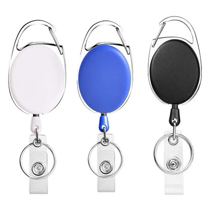 Customized White YoYo Clip and colorful options for easy access and secure attachment