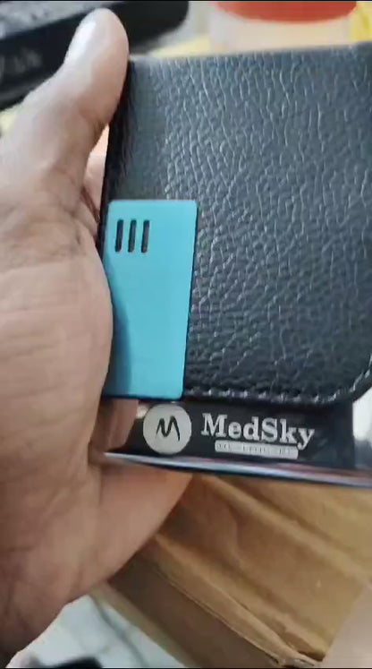 Medsky Personalized Engraved Magnetic Cardholder.mp4