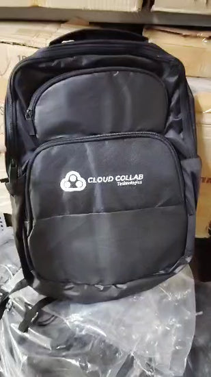 CloudCollab Personalized Backpack with Company Logo Printed.mp4