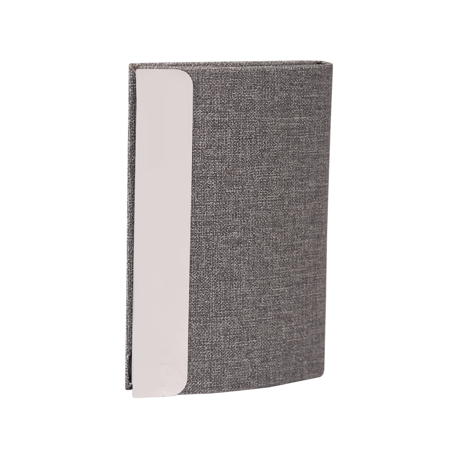 4 in 1 Personalized Grey Power Bank Notebook Diary, Pen, Keychain, and Card Holder Combo - For Employee Joining Kit, Client, Dealer Gifting, Corporate Gifting or Return Gift HK2564