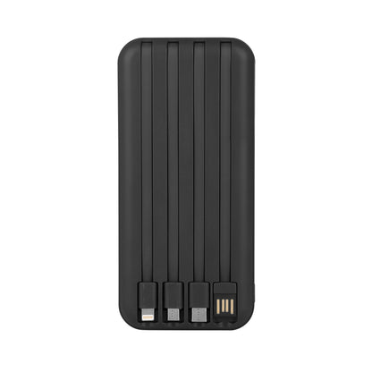 Personalized Black 10000mAh Power Bank - For Corporate Gifting, Event Gifting, Freebies, Promotions - HK10232