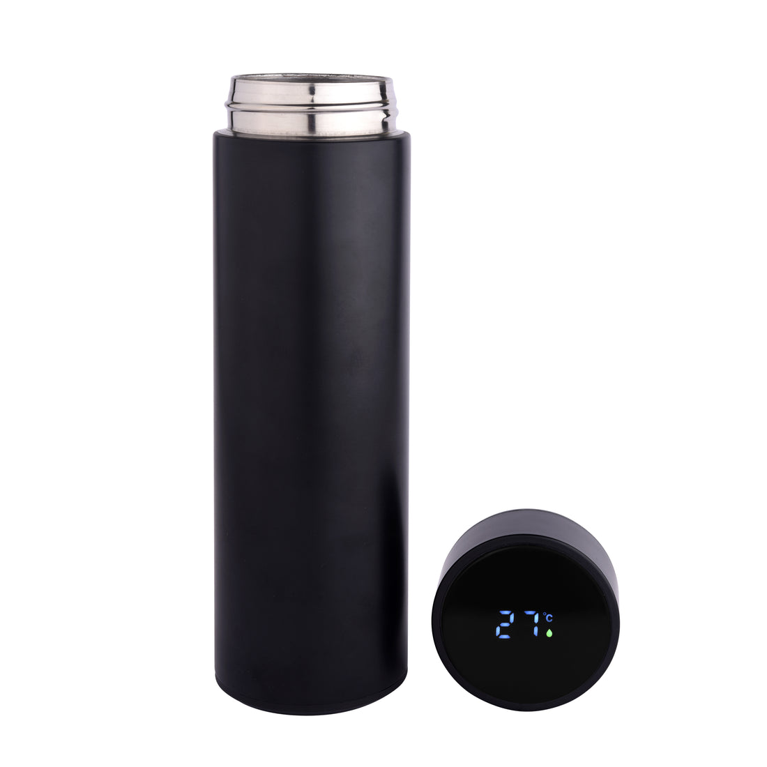 Black Personalized 3in1 Combo Gift Set Notebook Diary, Round Pen, and Bottle - For Employee Joining Kit, Corporate, Client or Dealer Gifting JKSR171