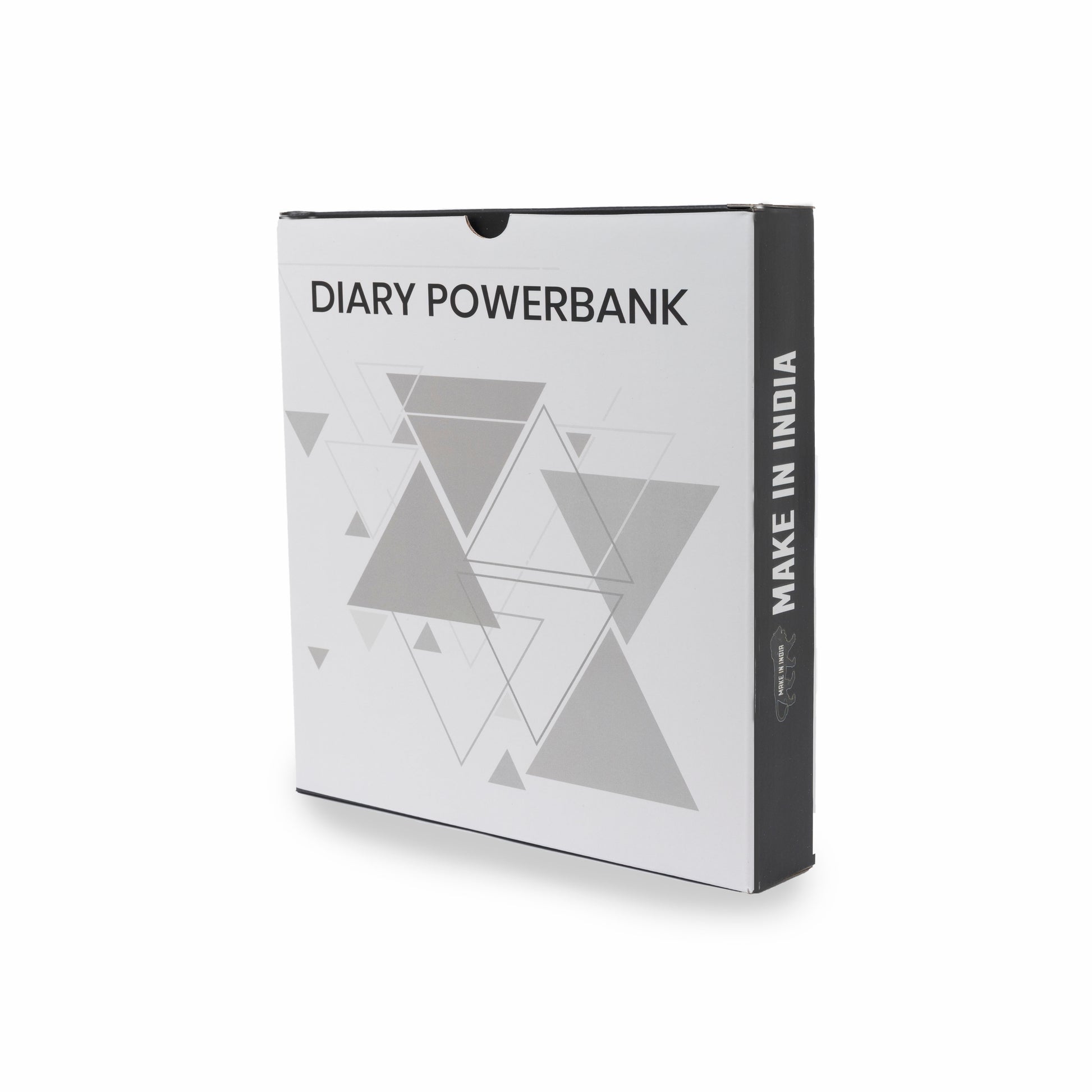 Personalized Brown or Tan Notebook Diary Power bank - For Office Use, Personal Use, Return Gift, or Corporate Gifting - HK5000 - The Gifting Marketplace