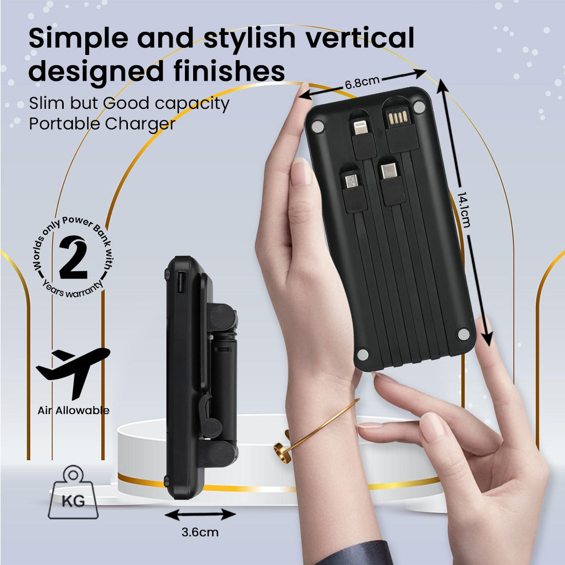 Stylish power bank clearance online