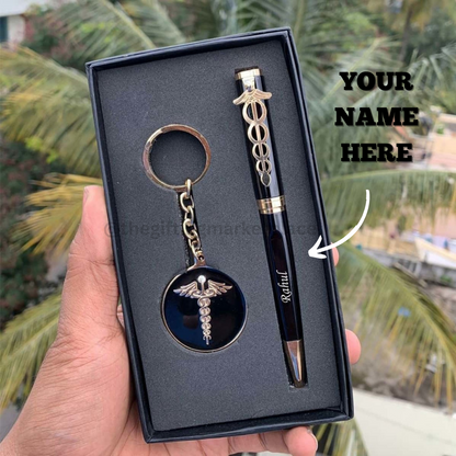 Personalized Pen And Keychain Combo For Doctors – Gift For Doctors The Gifting Marketplace